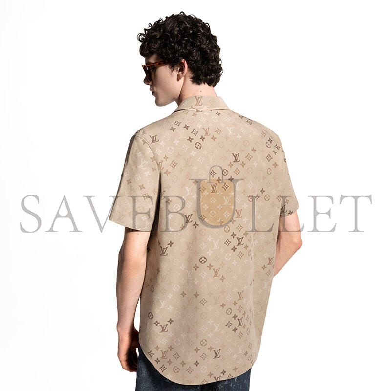 LOUIS VUITTON MONOGRAM SHORT SLEEVED SHIRT 1AK77Y